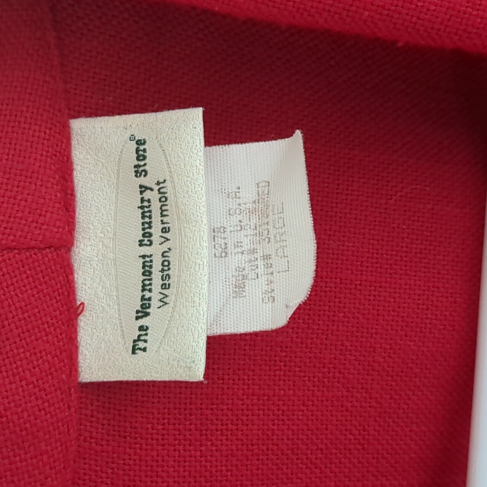 Large The Vermont Country Store Open Front Jacket - Picture 3 of 13